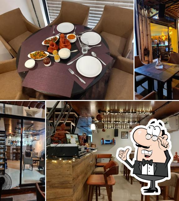 The interior of Torrado Cafe