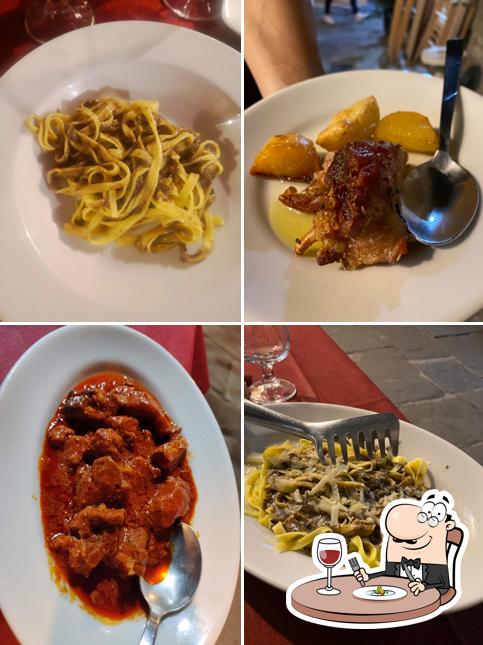 Platti al Trattoria da Maria Moretti