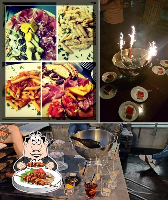 Tulà Wine Bar si caratterizza per la cibo e interni