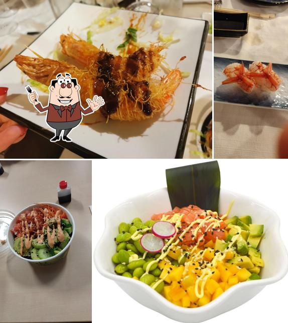 Ceviche al Miku Fusion Restaurant