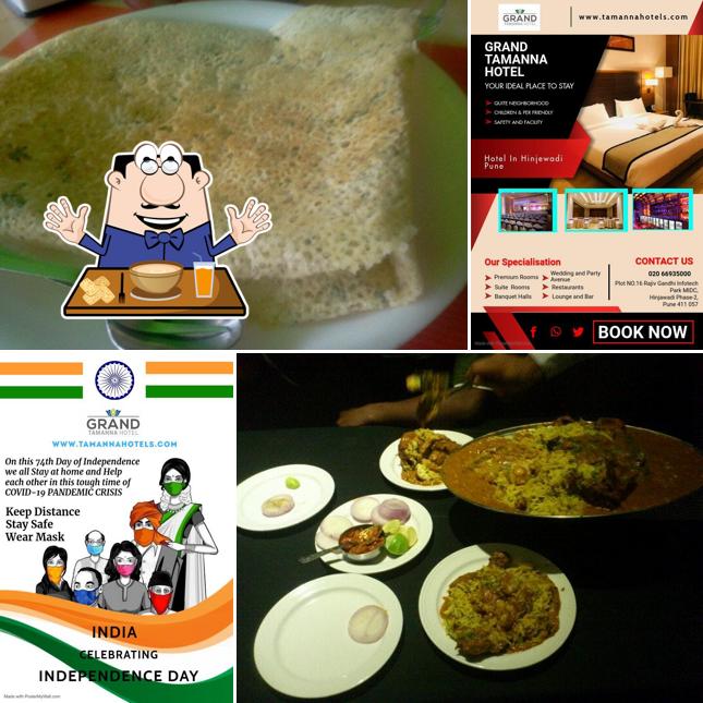 Food at Tamanna Cafeteria Food at Tamanna Cafeteria