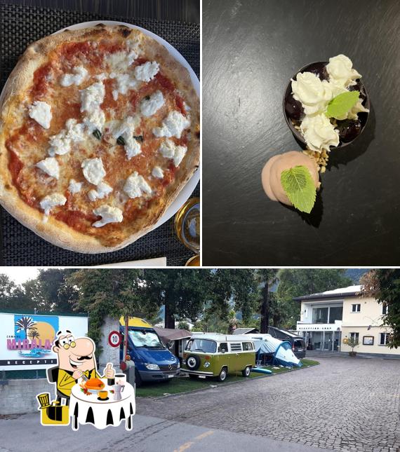 La immagine di cibo e esterno da Ristorante Al Fienile