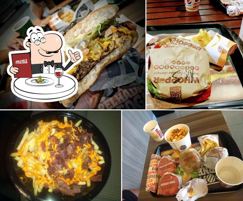 Platos en Burger King Drive Thru