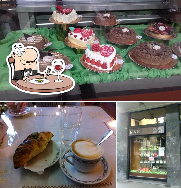 Cibo al Bar Pasticceria Vecchia Milano