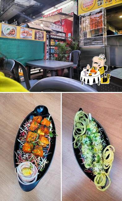 The image of Pahadi Chaap’s food and interior