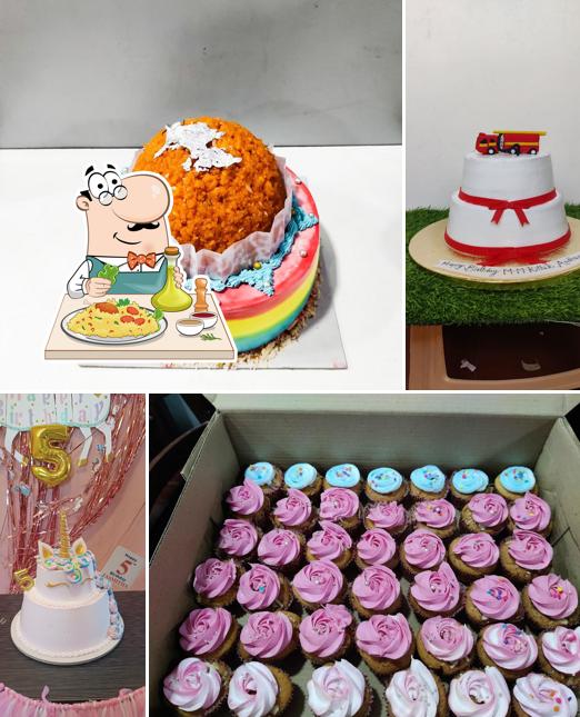 Food at Prems baking