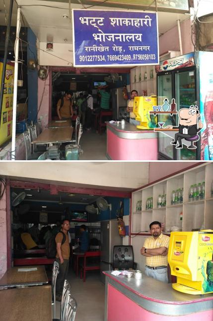 The interior of BHATT VEGETARIAN