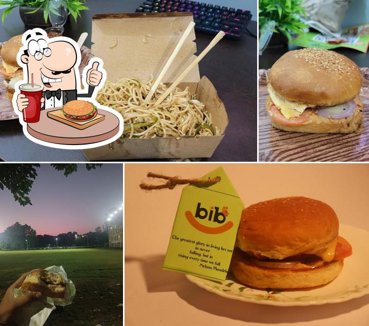 Get a burger at Believe in Best ( BIB ) 24/7 Cloud Kitchen