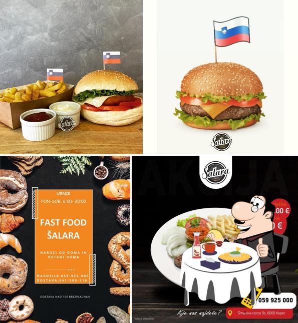 Hamburger al Fast food Šalara