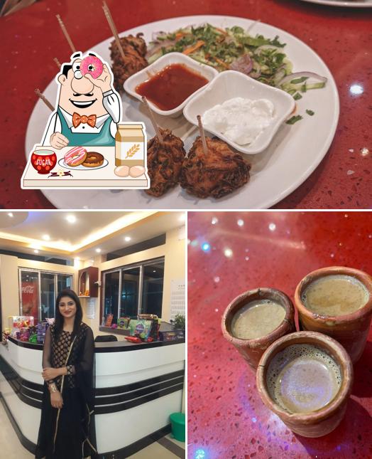 Hotel highway Bangaliana serves a variety of desserts