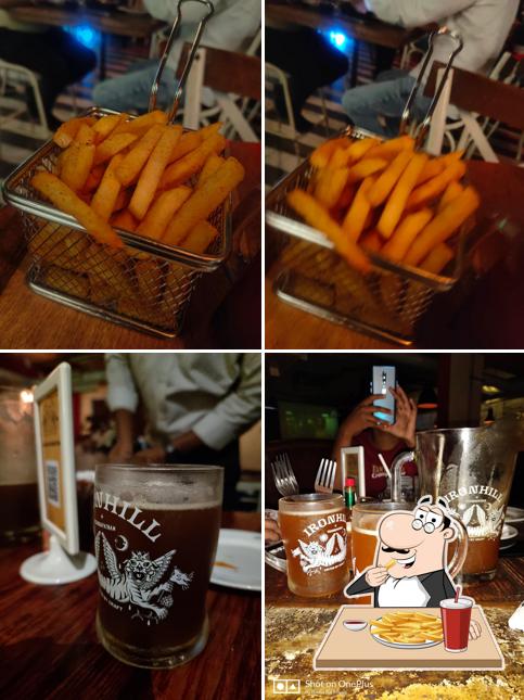 French fries at Ironhill Visakhapatnam