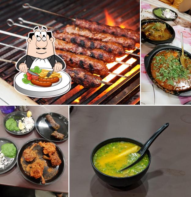 Food at Catch Up Restaurant