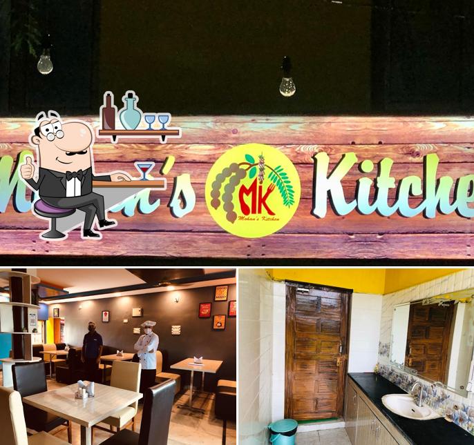 The interior of Mohan’s Kitchen Restaurant And Garden