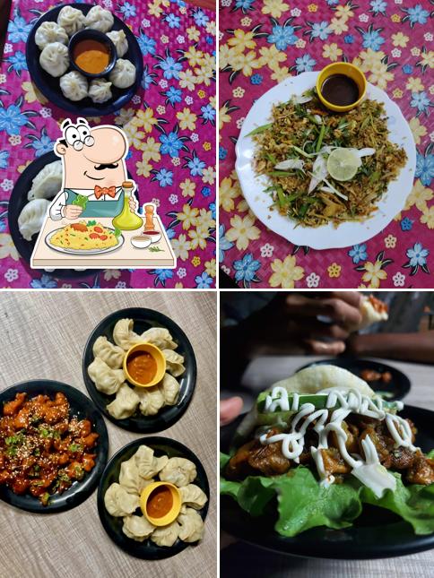 Food at Momos Corner(North East Delicacy)