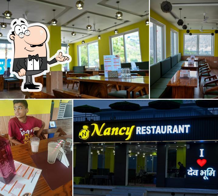 The interior of Nancy restaurant