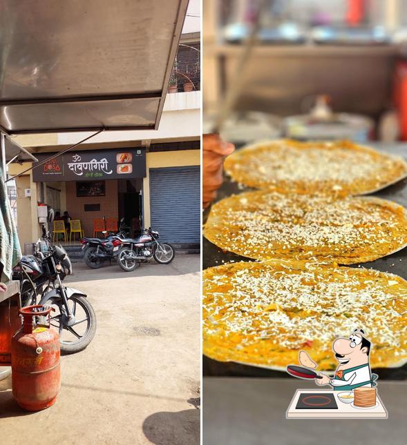 Pancakes at Om Dosa House Tasgaon