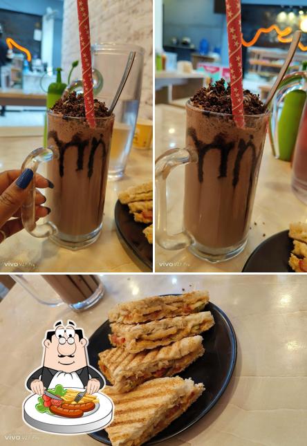 Chocolate mousse at Orange cafe
