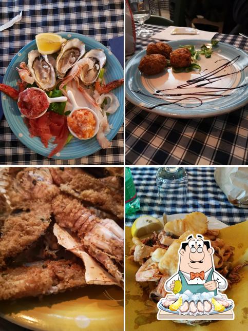 Ostriche al Osteria I Tre Marinai