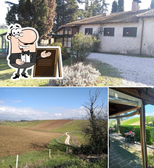 Gli esterni di Ristorante Casale Del Farfa