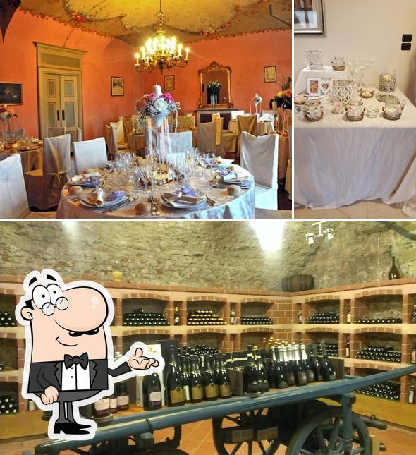 La immagine della interni e alcol di Ristorante La Lira - Castello di Roppolo