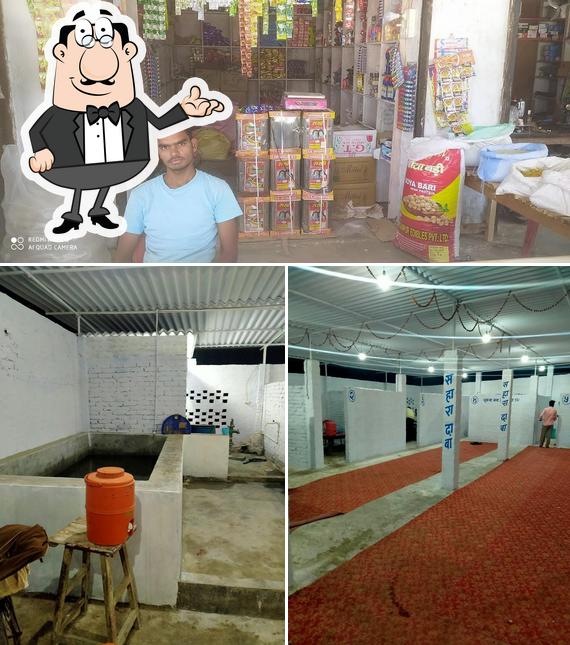 The interior of Sahara Dhaba