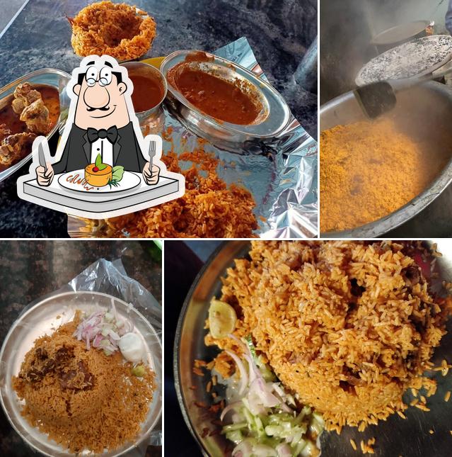 Food at Swarna Military Hotel
