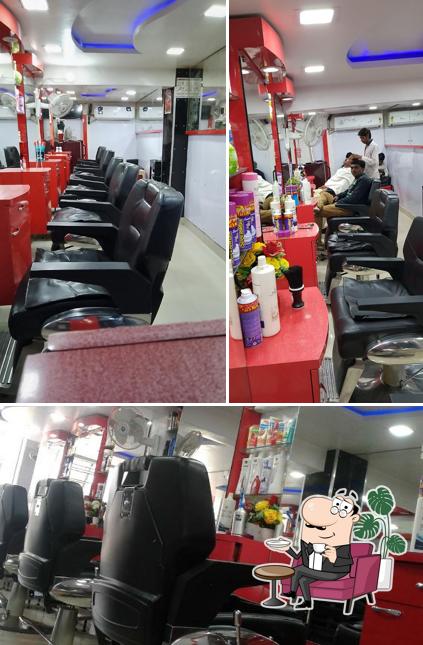 Check out how The welcome salon looks inside