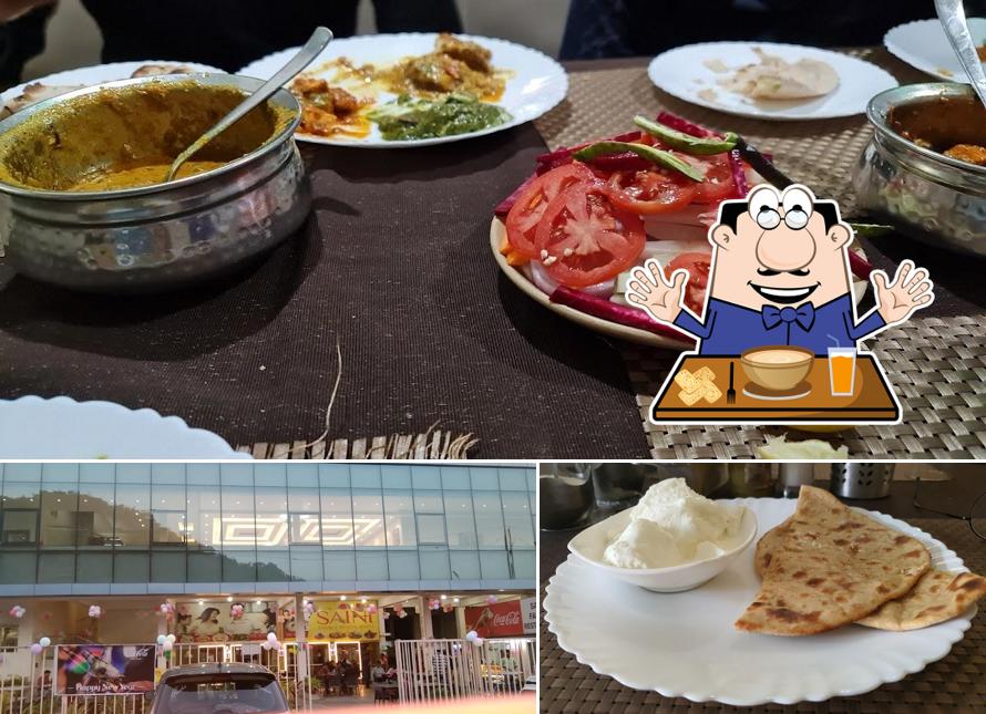 Food at saini family restaurant