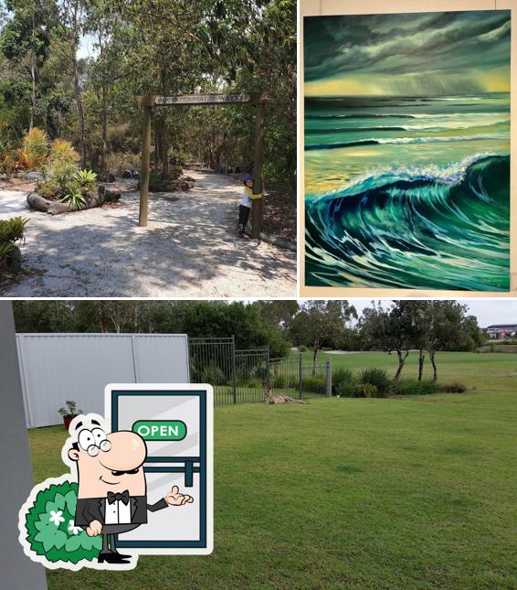The exterior of Bribie Island Community Arts Centre