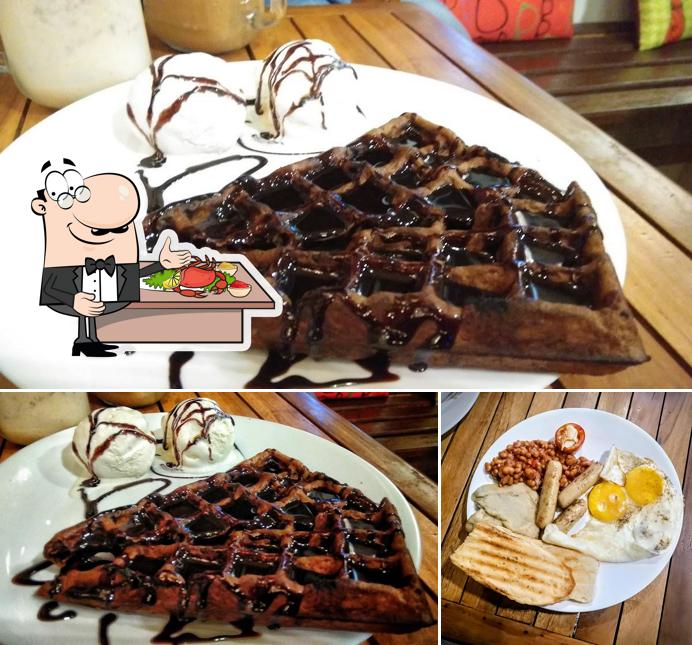Order seafood at Cafe Riverrun