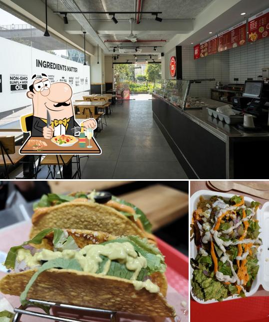 The image of DosBros Veg Mexican Restaurant, Vijay Cross Road’s food and interior