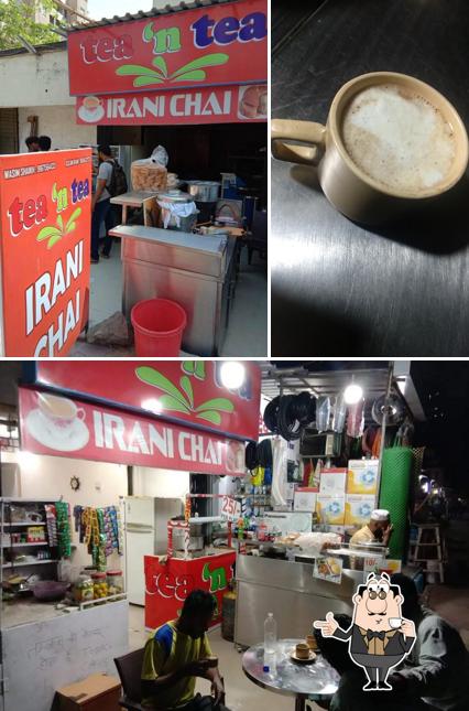 Enjoy a drink at IRANI CHAI