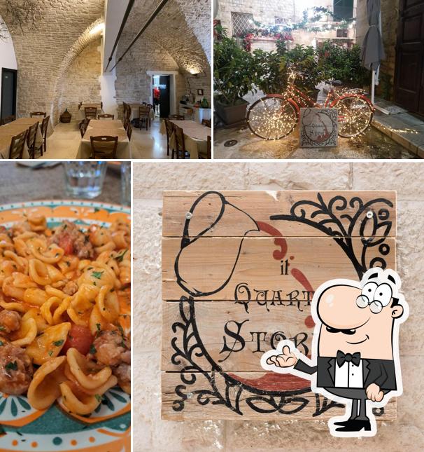 Gli interni di Il Quarto Storto -Trattoria