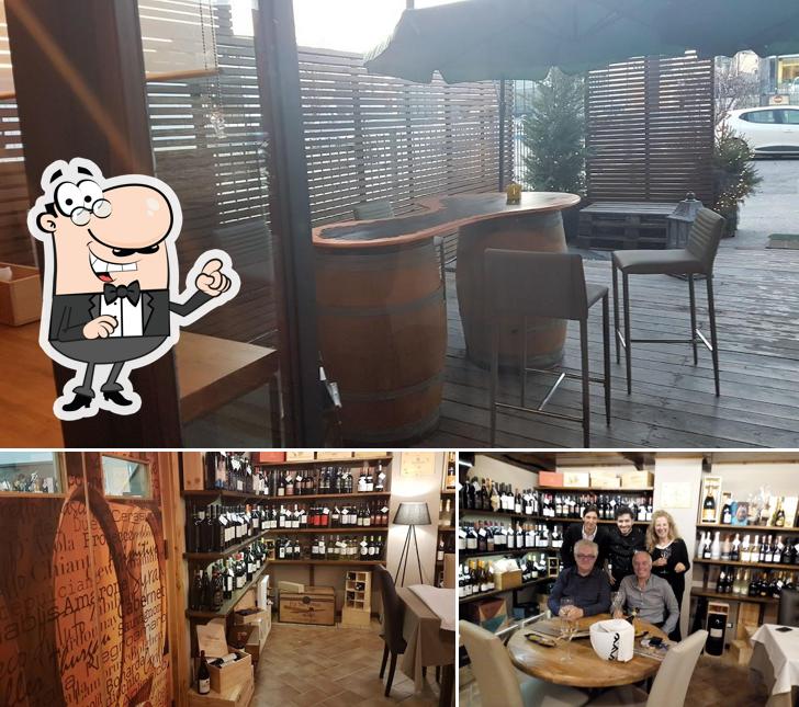 Gli interni di Il Ristorante Enoteca Winehouse