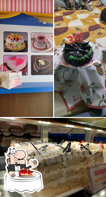 Monginis Cake Shop offers a number of sweet dishes