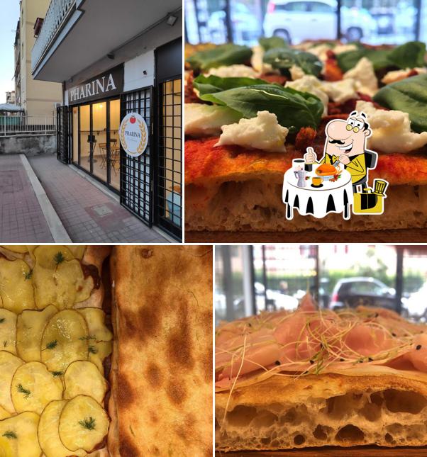 Cibo al Pharina Pizza Romana