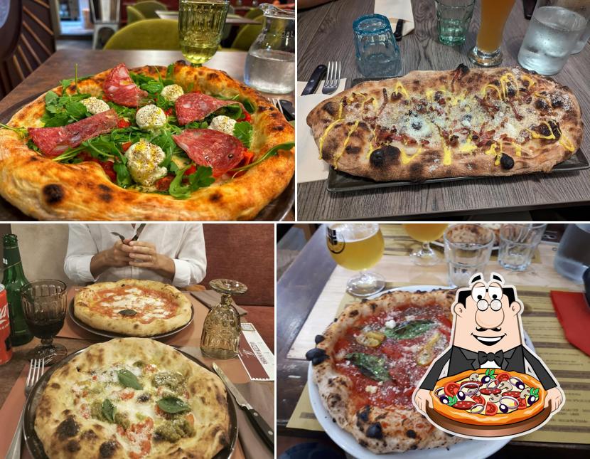 Scegli tra le molte varianti di pizza