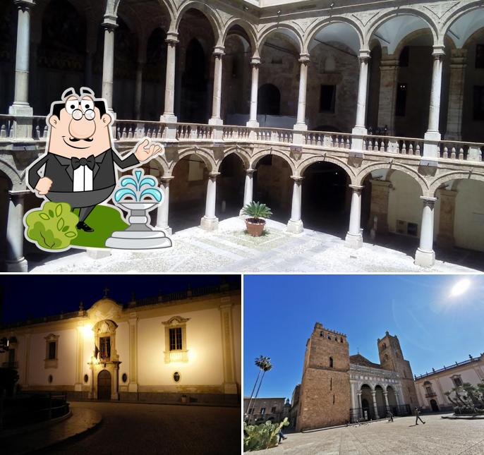 Puoi goderti l'aria fresca da seduto all'esterno di Pizzeria Guglielmo di Milazzo Girolamo C. Sas