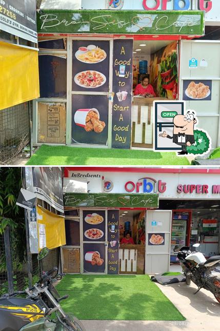 The exterior of Bro Sis Café