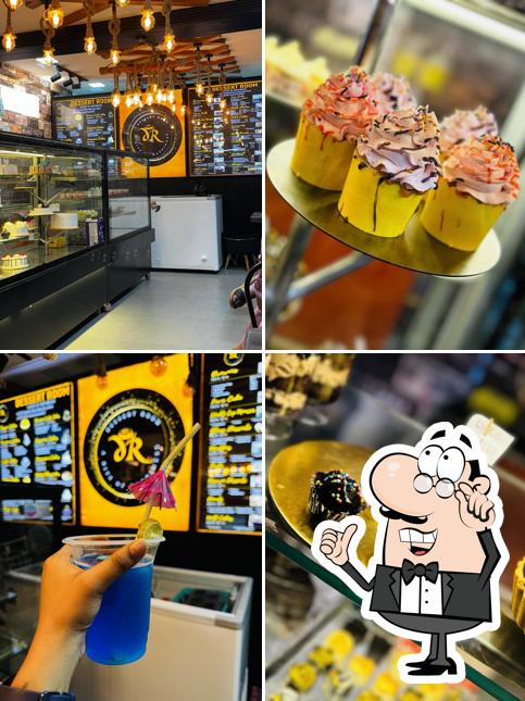 The interior of Dessert Room Bakery - Best Bakery In Banda