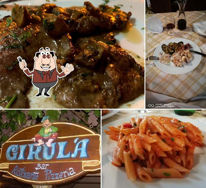 Platti al Ristorante Pizzeria Girulà