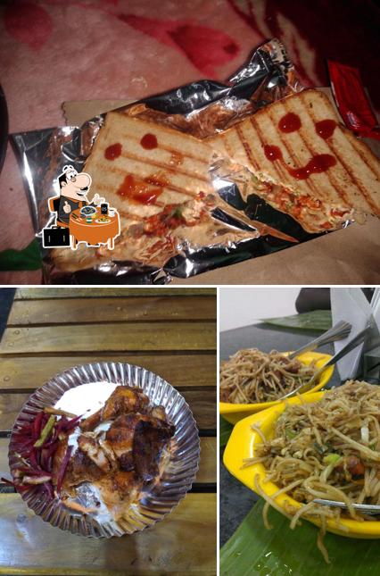 Get seafood at Hollywood chicken