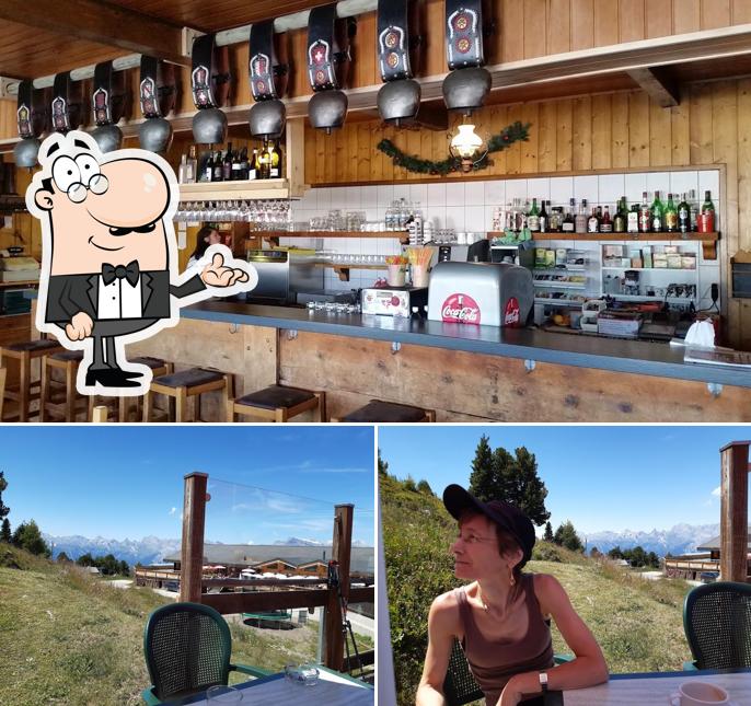 Gli interni di Restaurant La Combyre