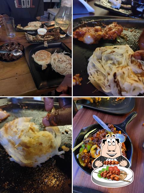 Food at Octopus Pork Cafe