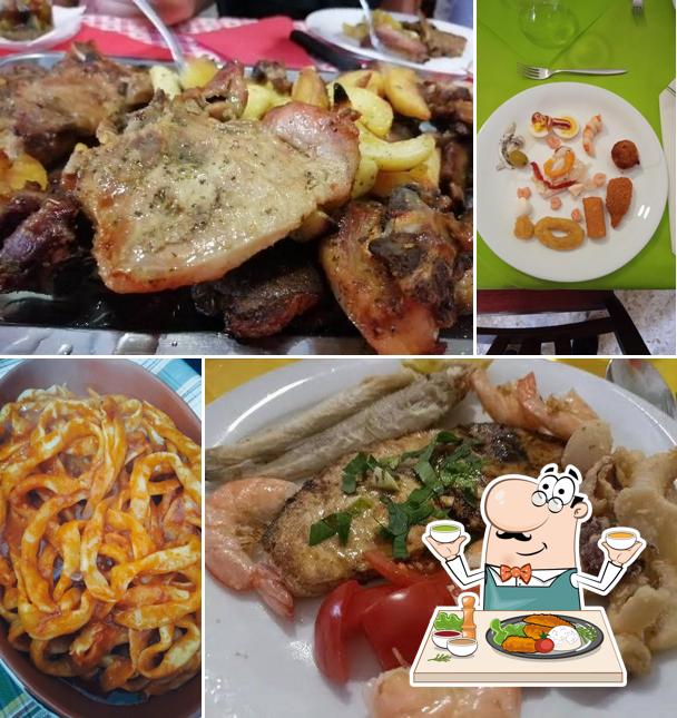 Cibo al Osteria del Lupo