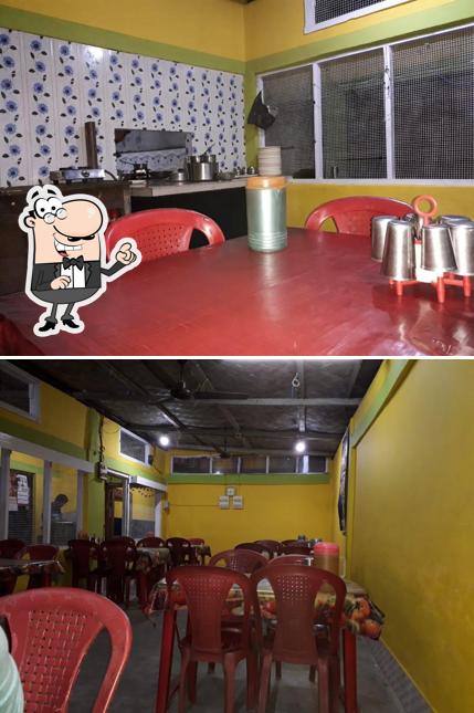 The interior of PRIYA RESTAURANT