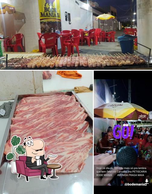 O interior do Petiscaria Bode Mania 2