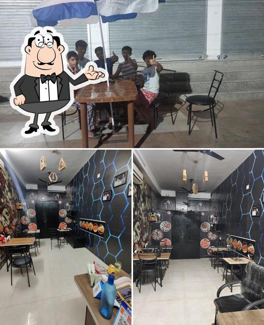 The interior of Royal Soya Chaap