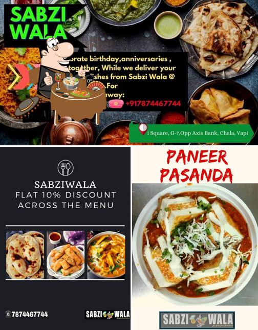 Food at Restaurant SabziWala-Vapi