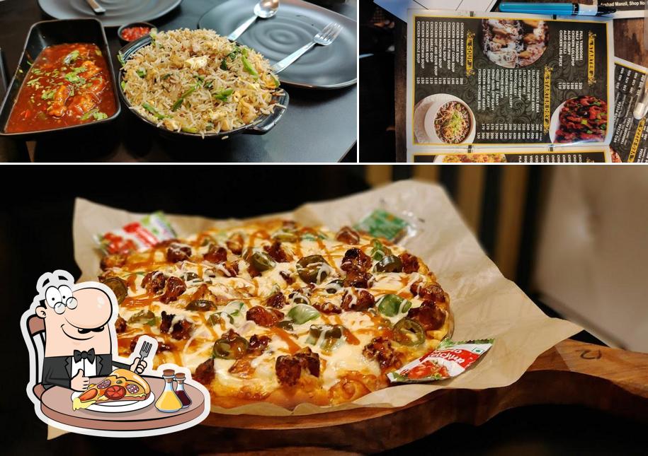 Order pizza at Silver Fork Restaurant